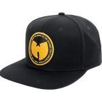 WU WEAR GRAINS SNAPBACK CAP BLACK C14B-OS