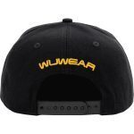 WU WEAR GRAINS SNAPBACK CAP BLACK C14B-OS - Image 3