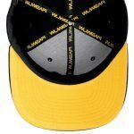WU WEAR GRAINS SNAPBACK CAP BLACK C14B-OS - Image 2