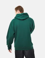 HUF BOOKEND PULLOVER HOODIE PF00517 FOREST GREEN - Image 5