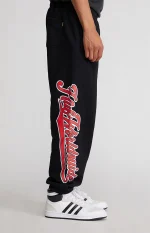 HUF CRACKERJACK FLEECE PANT BLACK PT00244 - Image 3