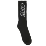 OBEY BRUX SOCKS BLACK ONE SIZE - Image 2