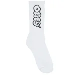 OBEY BRUX SOCKS WHITE ONE SIZE - Image 3