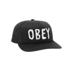 OBEY ORIGINS TRUCKER BLACK ONE SIZE