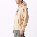 OBEY SEVEN PULLOVER HOOD OAT MILK - Image 4