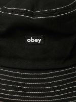 OBEY MAC BUCKET HAT BLACK ONE SIZE - Image 2
