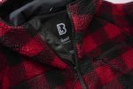 BRANDIT TEDDYFLEECE WORKER JACKET RED/BLACK 5024.41 - Image 4