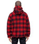BRANDIT TEDDYFLEECE WORKER JACKET RED/BLACK 5024.41 - Image 2