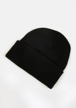 HUF ESSENTIALS TRIPLE TRIANGLE CUFF BEANIE BLACK ONE SIZE - Image 3