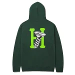 HUF HARDWARE PULLOVER HOODIE FOREST GREEN PF00523_FOGRN - Image 2