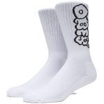 OBEY BRUX SOCKS WHITE ONE SIZE