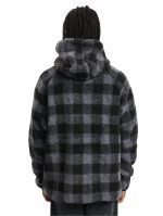 BRANDIT TEDDYFLEECE WORKER JACKET BLACK/GREY 5024.28 - Image 3