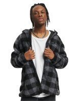 BRANDIT TEDDYFLEECE WORKER JACKET BLACK/GREY 5024.28 - Image 2