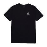 HUF ESSENTIALS TRIPLE TRIANGLE T-SHIRT BLACK TS01751
