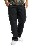 BRANDIT SAVANNAH CARGO TROUSERS BLACK 1011.2