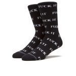 HUF FUCK IT SOCK BLACK