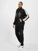 FUBU VARSITY STRIPED TRACK JACKET BLACK - Image 7