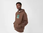 HUF BOOKEND PULLOVER HOODIE PF00517 CHOCOLATE - Image 5