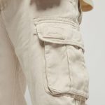 KARL KANI OG WASHED MULTIPOCKET CARGO PANTS LIGHT SAND - Image 4