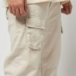 KARL KANI OG WASHED MULTIPOCKET CARGO PANTS LIGHT SAND - Image 3