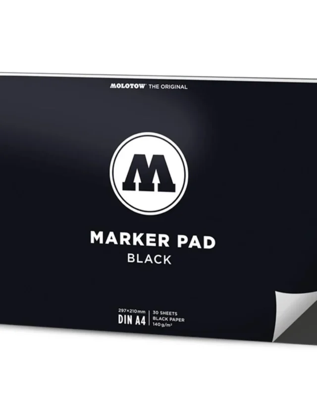MOLOTOW BASIC BLACK PAD DIN A4 801212