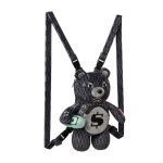 SPRAYGROUND MONEY CHECK GREY MINI CUB BEAR BACKPACK B4853 9" x 7" x 4"