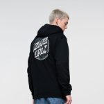 SANTA CRUZ ALIVE DOT HOOD BLACK - Image 3