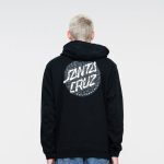 SANTA CRUZ ALIVE DOT HOOD BLACK - Image 2