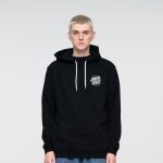 SANTA CRUZ ALIVE DOT HOOD BLACK