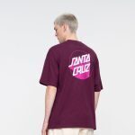 SANTA CRUZ DELTA SHADOW T-SHIRT BEETROOT - Image 4