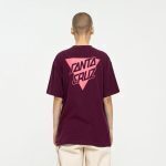 SANTA CRUZ STACKED STRIP REVERSE T-SHIRT BEETROOT - Image 4