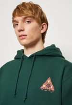 HUF BRICK LURK PULLOVER HOODIE FOREST GREEN - Image 4
