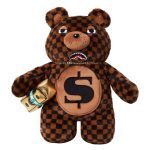 SPRAYGROUND FUR SHARKS IN PARIS BEAR BACKPACK B4968 63.5 x 17.78 x 30.5cm