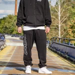 TRIBAL CLASSIC LOGO SWEATPANT BLACK - Image 3