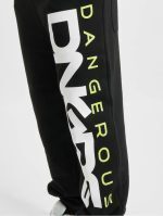 DANGEROUS DNGRS CLASSIC SWEAT PANTS BLACK GREEN - Image 5