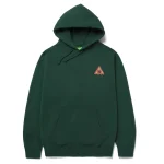 HUF BRICK LURK PULLOVER HOODIE FOREST GREEN