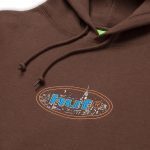 HUF CITY LIGHTS PULLOVER HOODIE CHOCOLATE - Image 2
