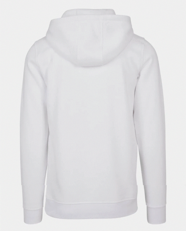 MISTER TEE COMPTON HOODIE MT269 WHITE - Compton
