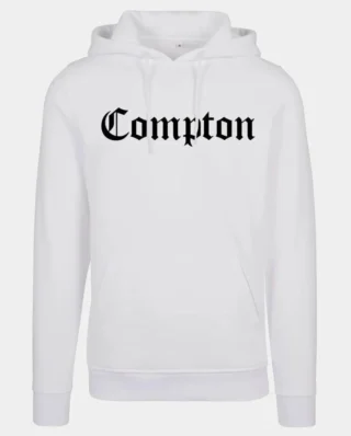 MISTER TEE COMPTON HOODIE MT269 WHITE