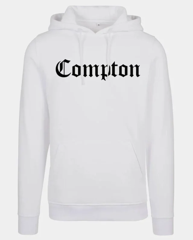 MISTER TEE COMPTON HOODIE MT269 WHITE