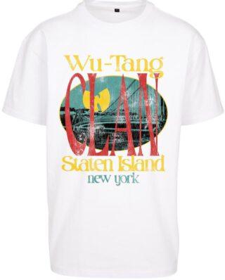 Upscale Studios Wu Tang Staten Island Oversize Tee White MT2088
