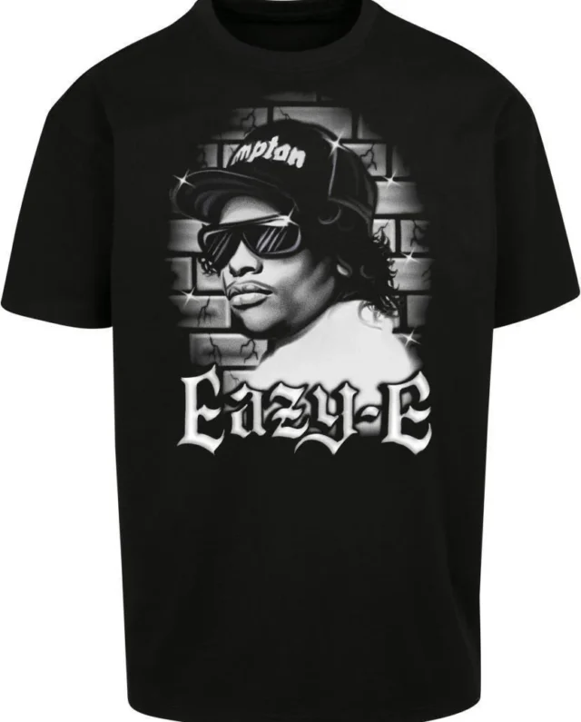 UPSCALE STUDIOS EAZY-E PAINTBRUSH OVERSIZE TEE MT2463 BLACK