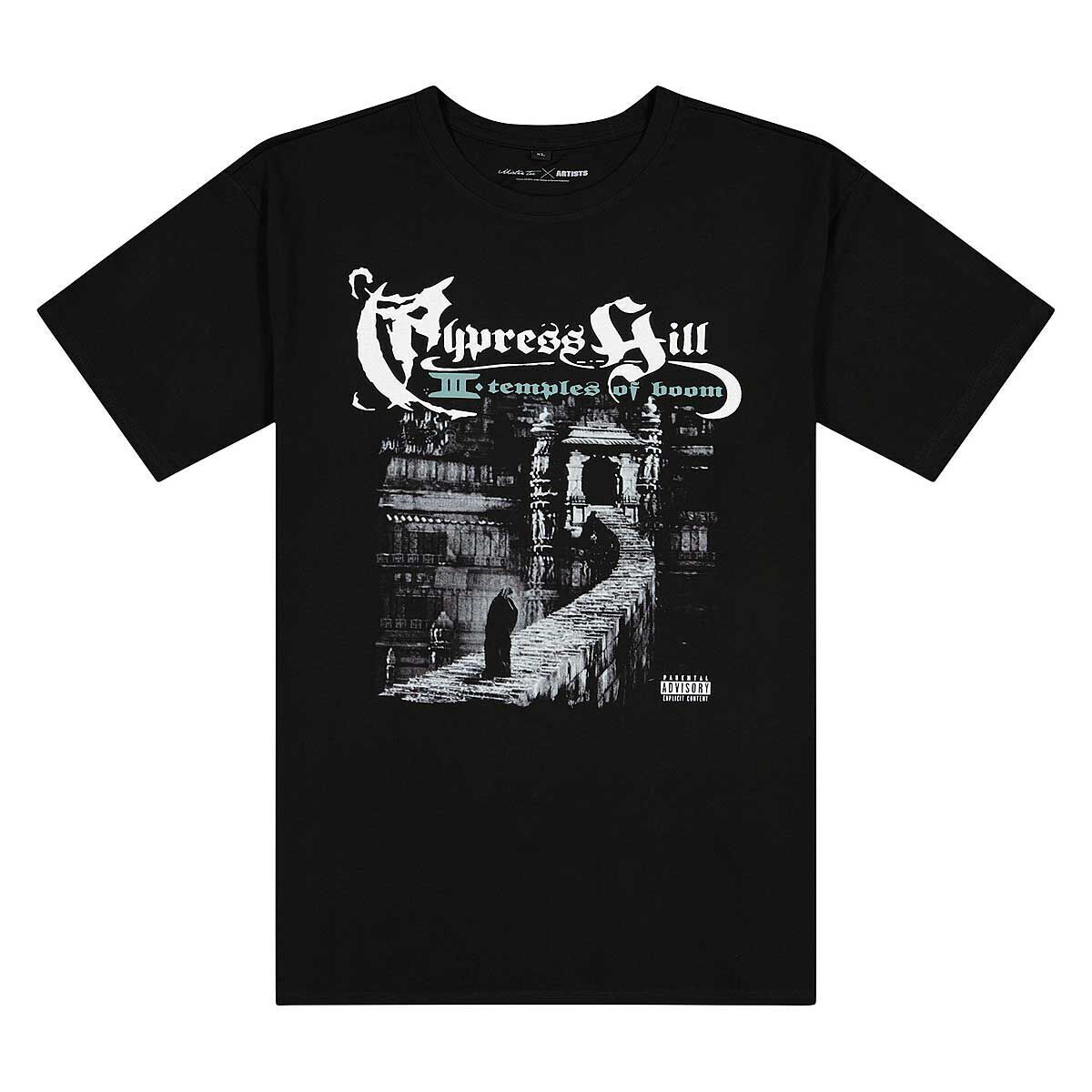 MISTER TEE CYPRESS HILL TEMPLES OF BOOM OVERSIZE TEE MT2410 BLACK - Image 1