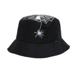 HUF TANGLED WEBS BUCKET HAT BLACK L/XL