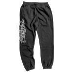 TRIBAL CLASSIC LOGO SWEATPANT BLACK - Image 2