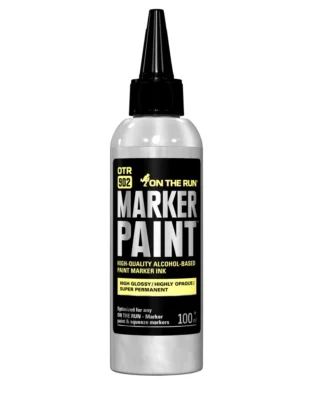 ON THE RUN OTR.902 HIGH QUALITY ALCOHOL BASED CHROME PAINT MARKER INK 100 ML +