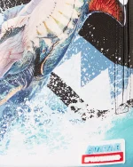 SPRAYGROUND AVATAR SHARKS IN PARIS DLXSVF BACKPACK B5097 18” x 6” x 11.5” - Image 6