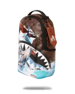SPRAYGROUND AVATAR SHARKS IN PARIS DLXSVF BACKPACK B5097 18” x 6” x 11.5” - Image 3