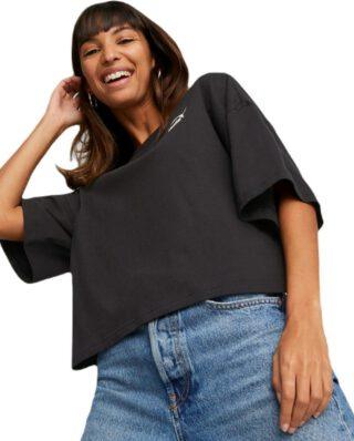 PUMA CLASSICS OVERSIZED WOMAN TEE  538052_01 BLACK - PUMA