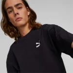 PUMA CLASSICS OVERSIZED TEE 538070 BLACK - Image 2
